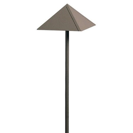 Arroyo Craftsman Low Voltage 8" Roof With Cloud Lift Overlay, Pewter, Tan Glass LV18-8RCLTN-P